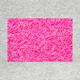 Pink Sprinkles Candy Photograph T-Shirt